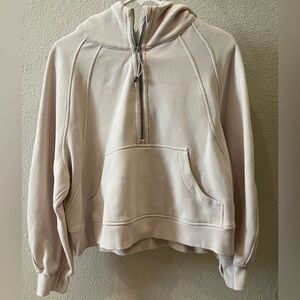 Lululemon Oversized Scuba Half Zip Hoodie